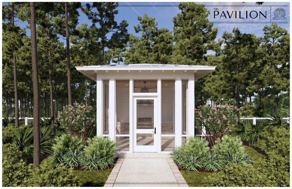 pavilion rendering and marketing web